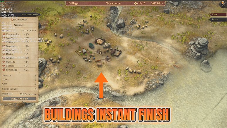 Pathfinder: Kingmaker — Master Builder (Instant Settlements) (screenshot 2)